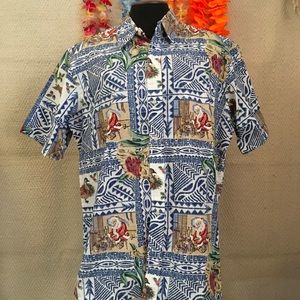 NWOT Vintage Reyn Spooner Mele Kalikimaka XXL